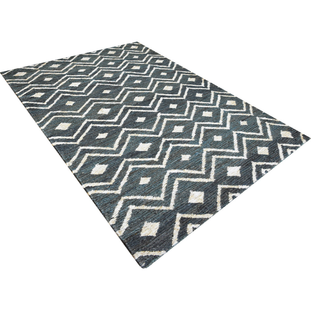 Oswego Hand Knotted Sumak Jute Area Rug