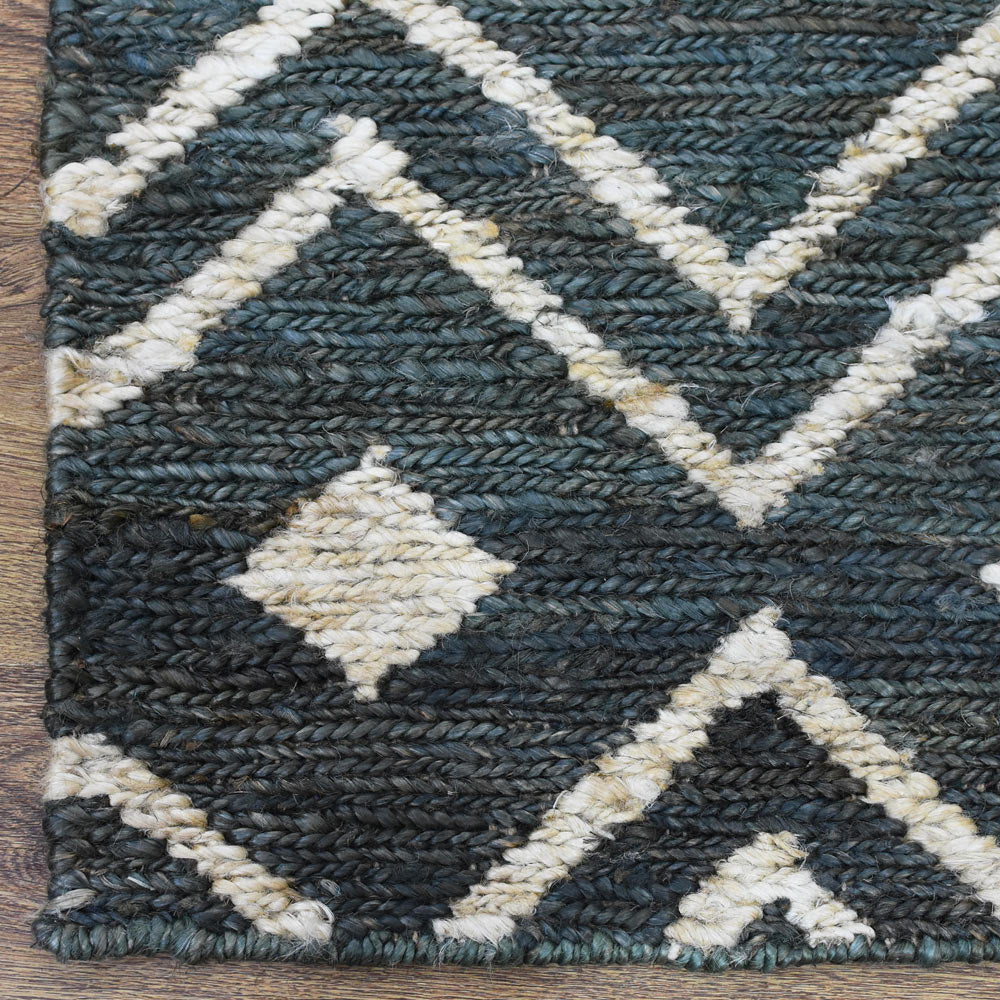 Oswego Hand Knotted Sumak Jute Area Rug