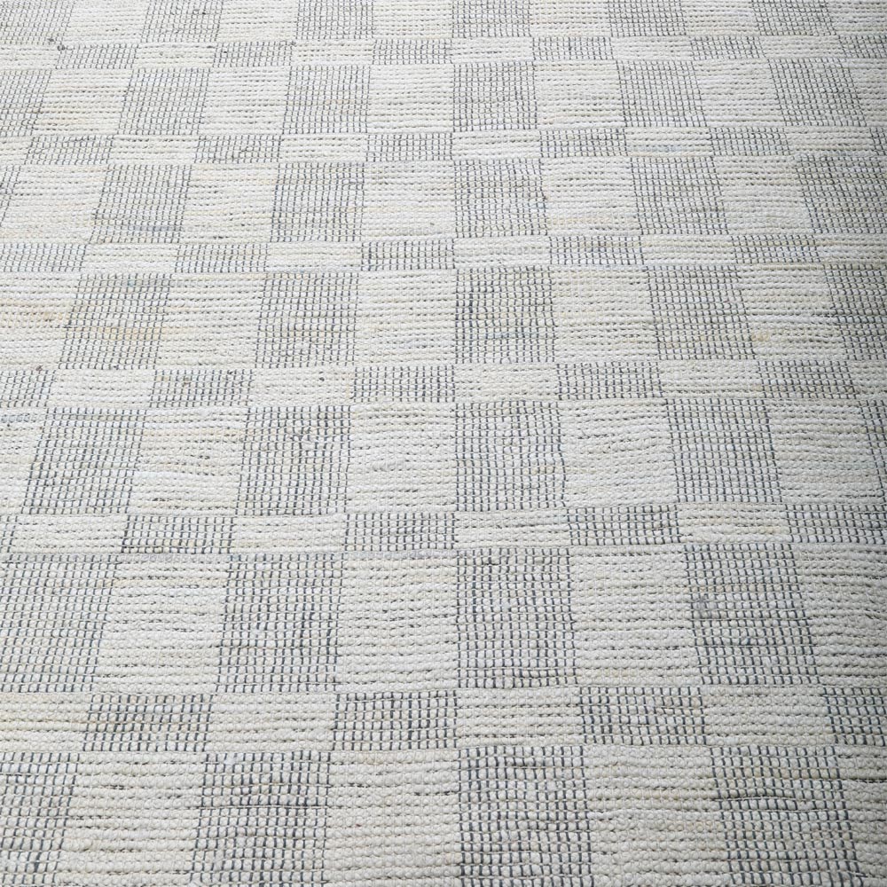 Gridlock Hand Woven Washable Jute Rug