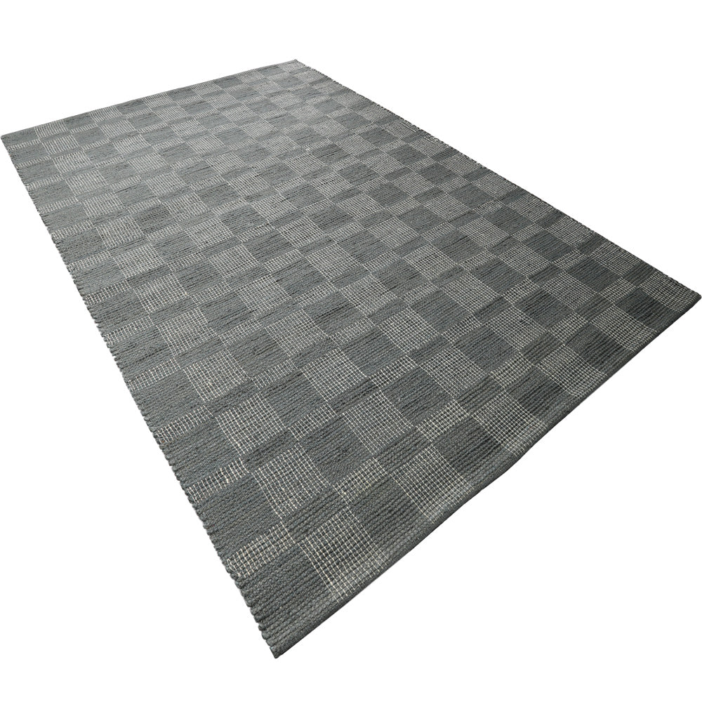 Gridlock Hand Woven Washable Jute Rug
