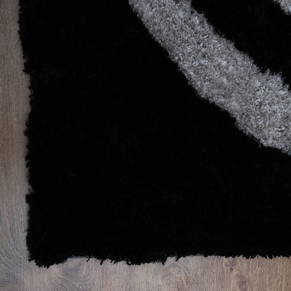 Orbit Hand Tufted Shag Rug