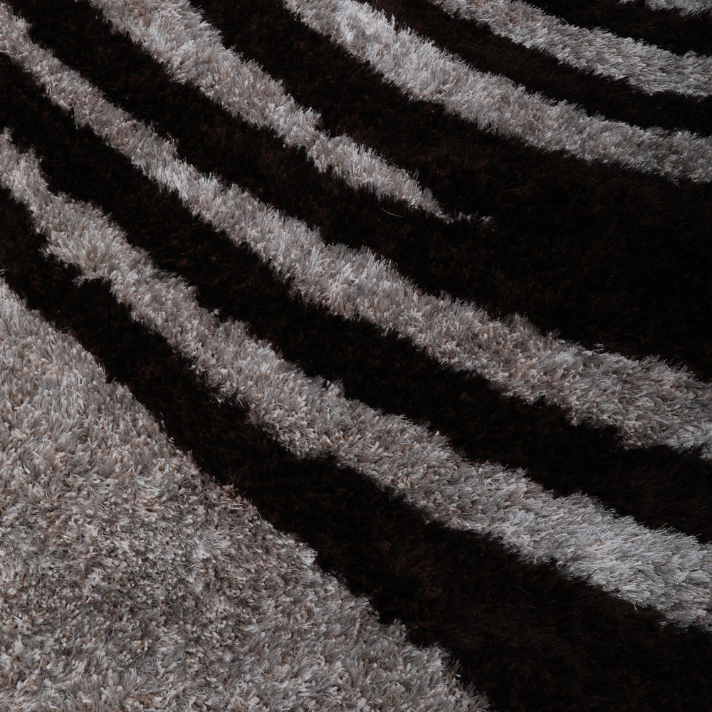 Lune Hand Tufted Shag Rug