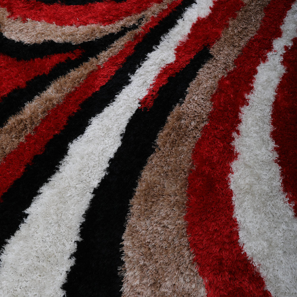Vortex Hand Tufted Shag Rug