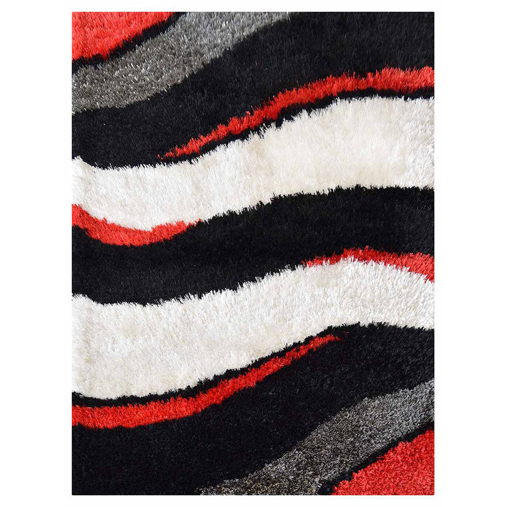 Moden Polyester Hand Tufted Shag Rug
