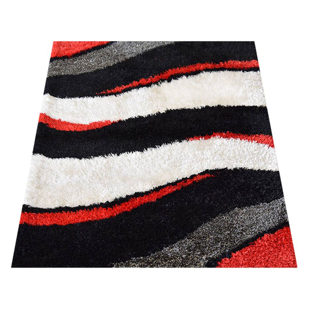 Moden Polyester Hand Tufted Shag Rug