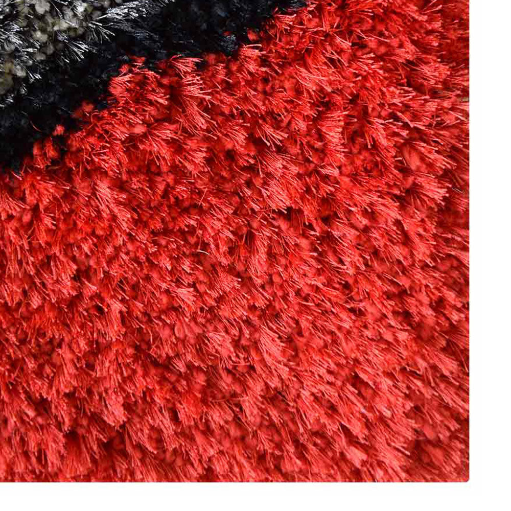 Moden Polyester Hand Tufted Shag Rug