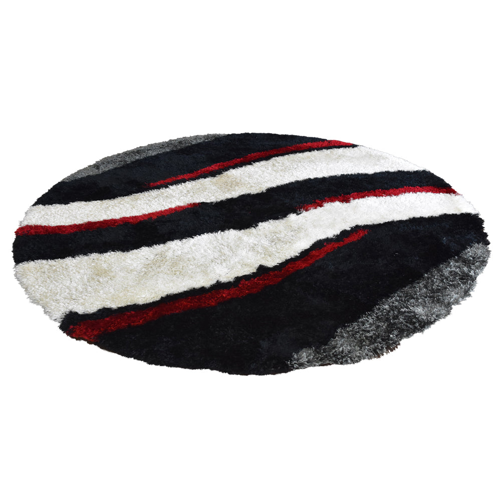 Moden Polyester Hand Tufted Shag Rug