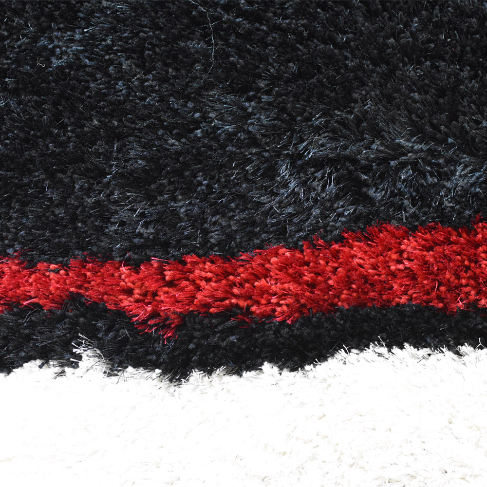 Moden Polyester Hand Tufted Shag Rug