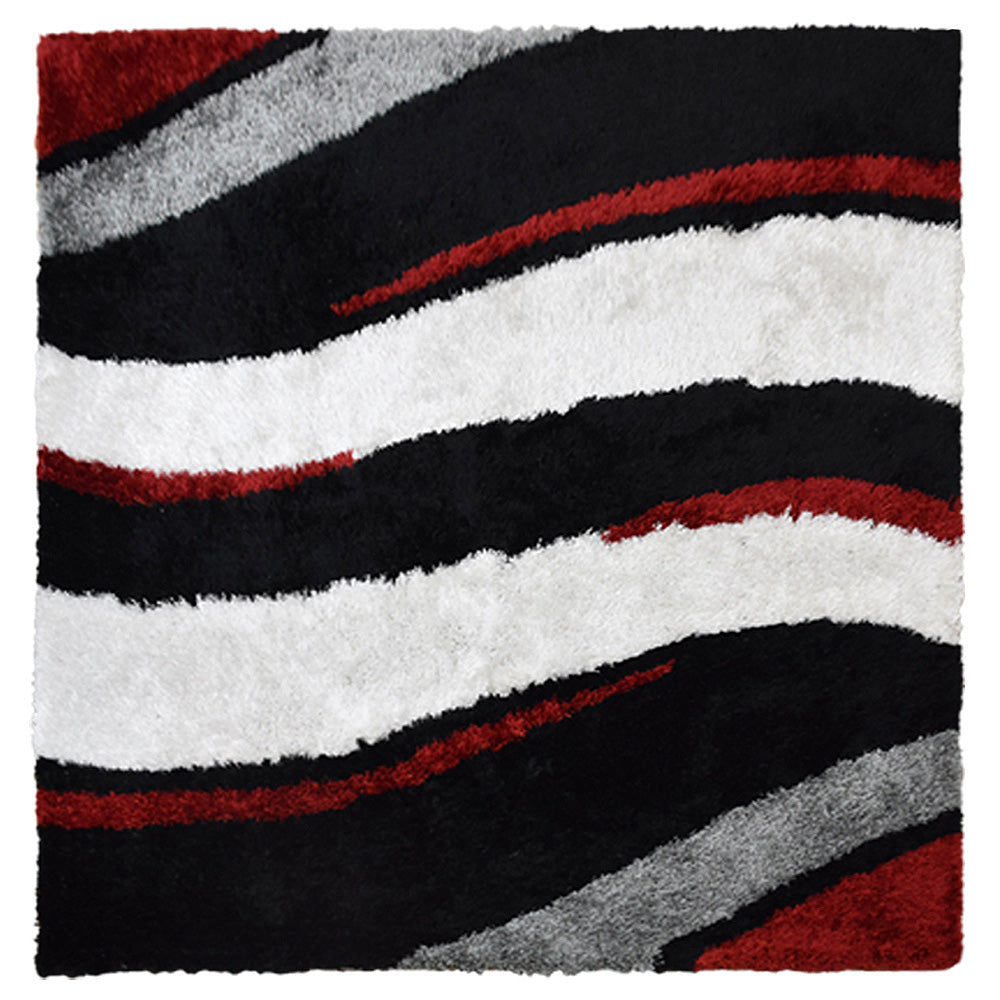 Moden Polyester Hand Tufted Shag Rug