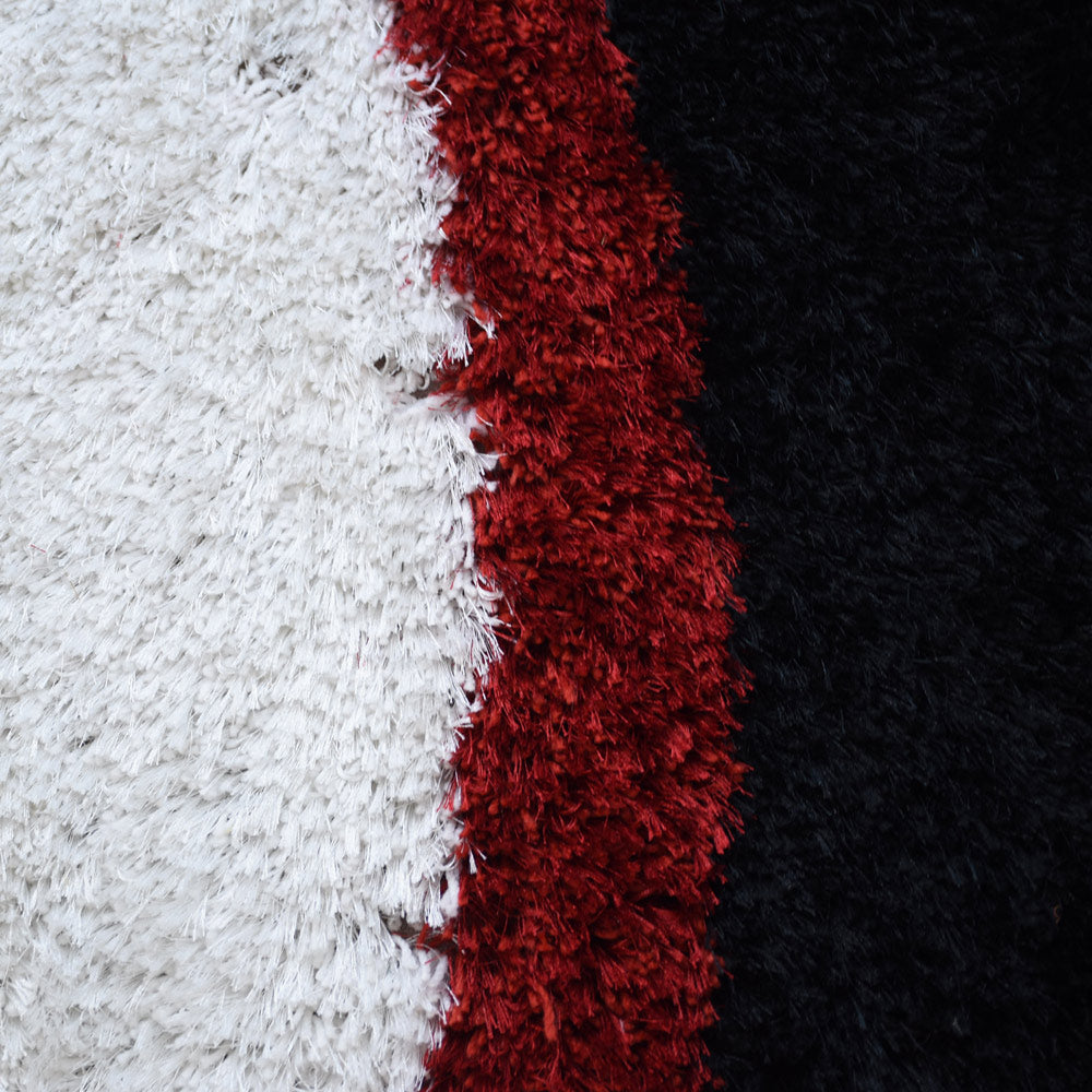 Moden Polyester Hand Tufted Shag Rug