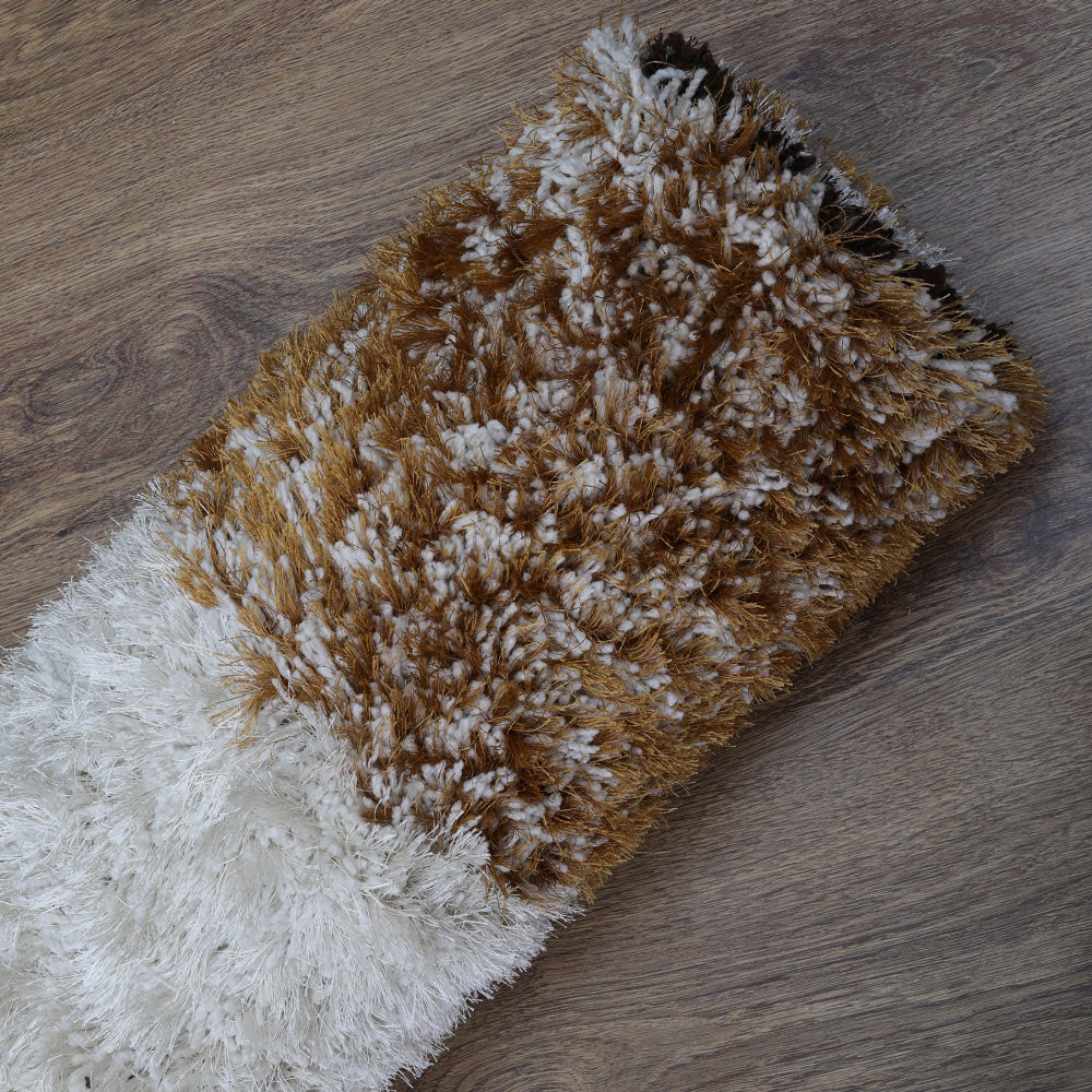 Patchwork Hand Tufted Shag Rug