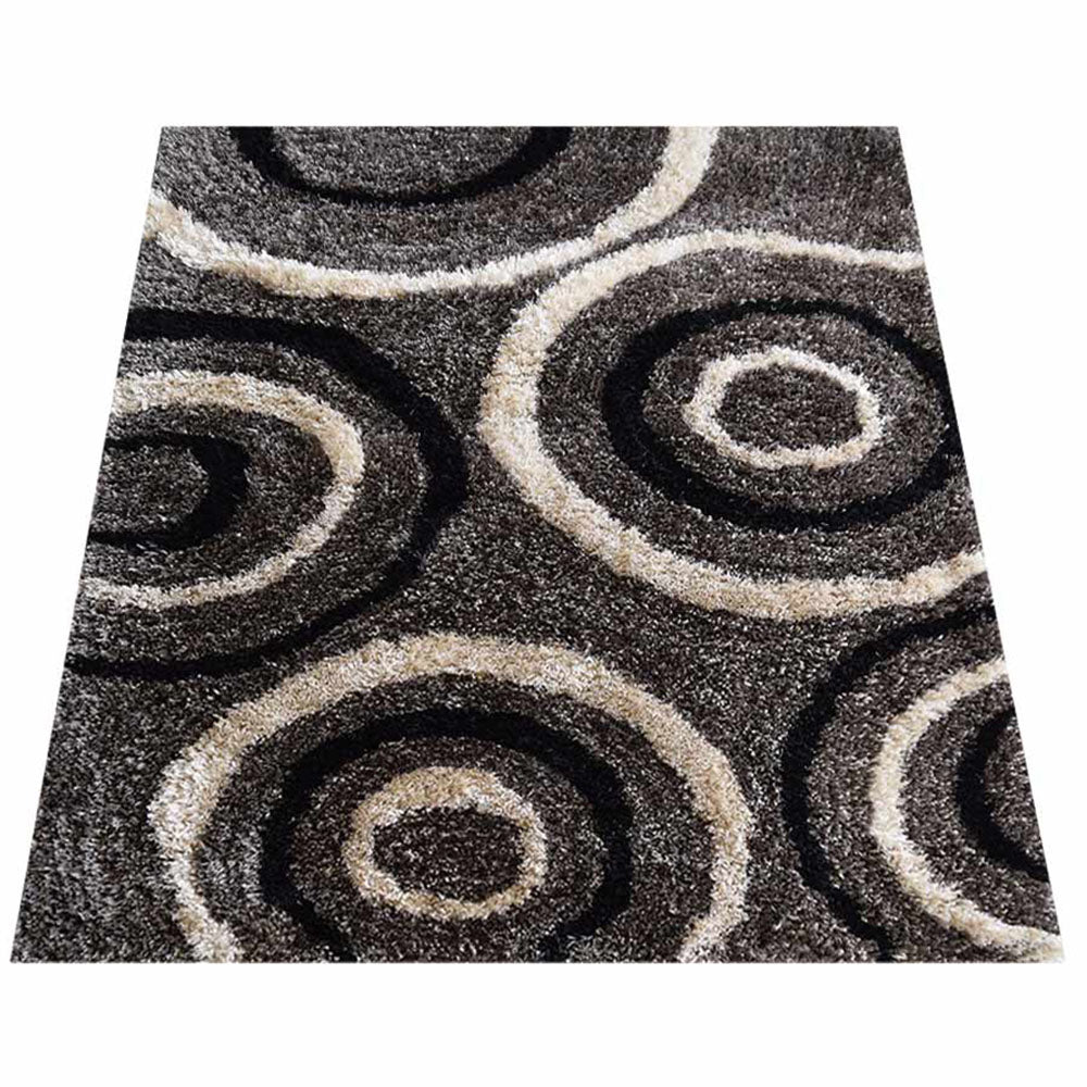 Eclipse Orbit Hand Tufted Shag Polyester Rug