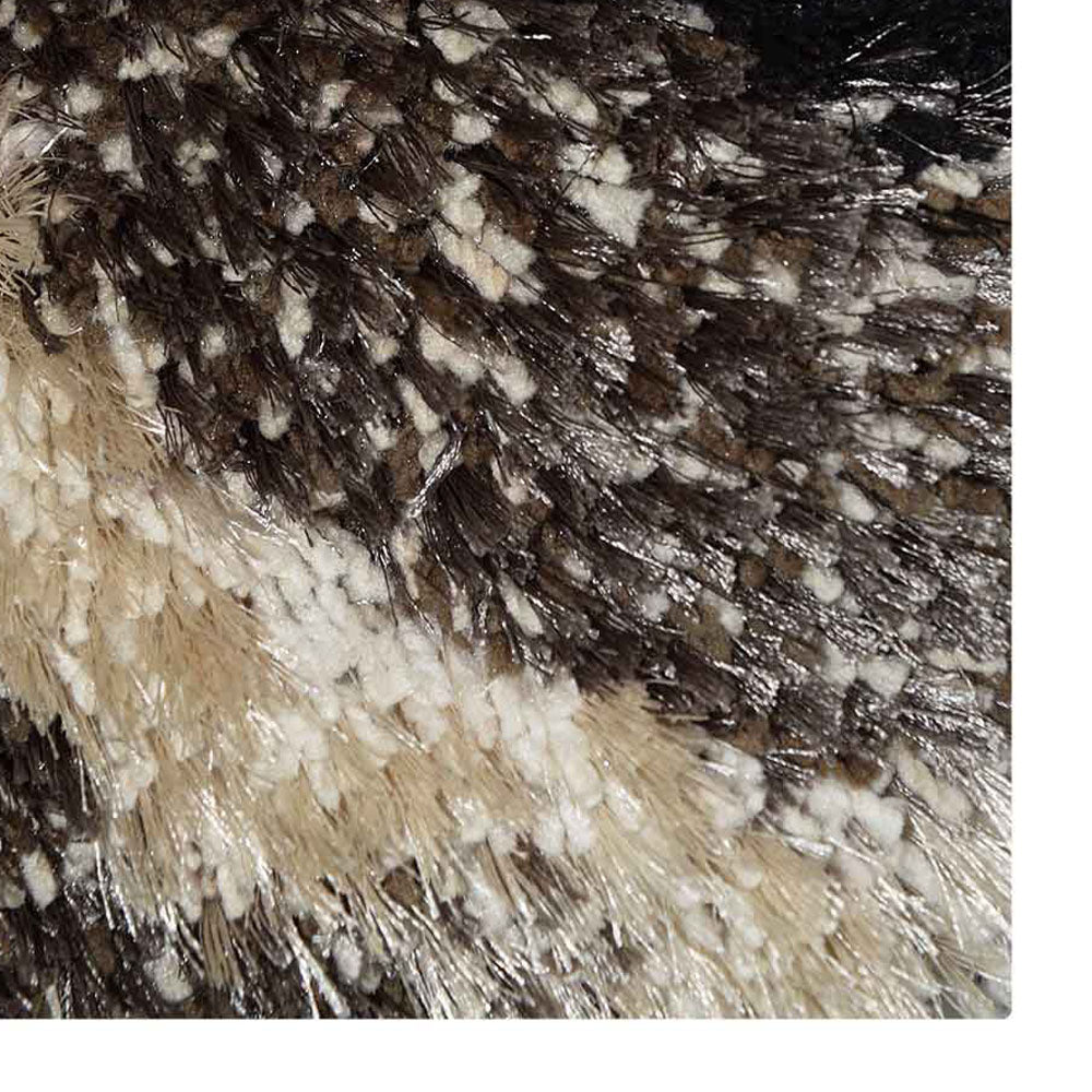 Eclipse Orbit Hand Tufted Shag Polyester Rug