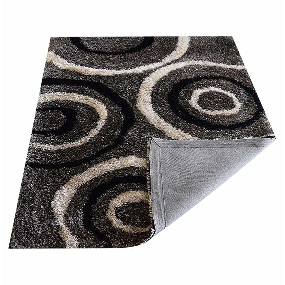 Eclipse Orbit Hand Tufted Shag Polyester Rug