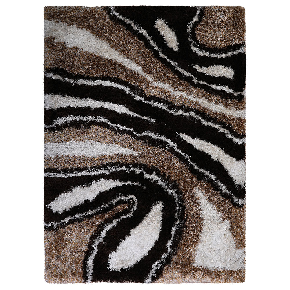 Hilo Hand Tufted Shag Polyester Area Rug