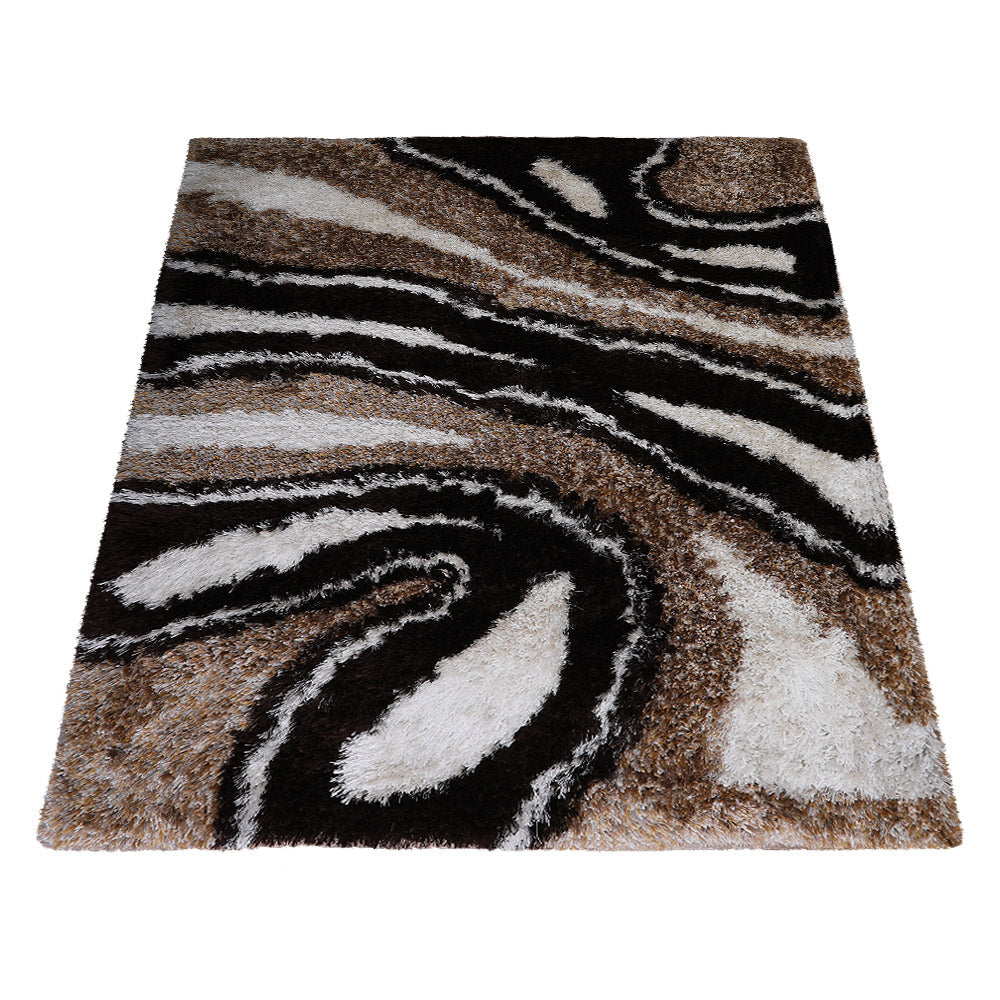 Hilo Hand Tufted Shag Polyester Area Rug