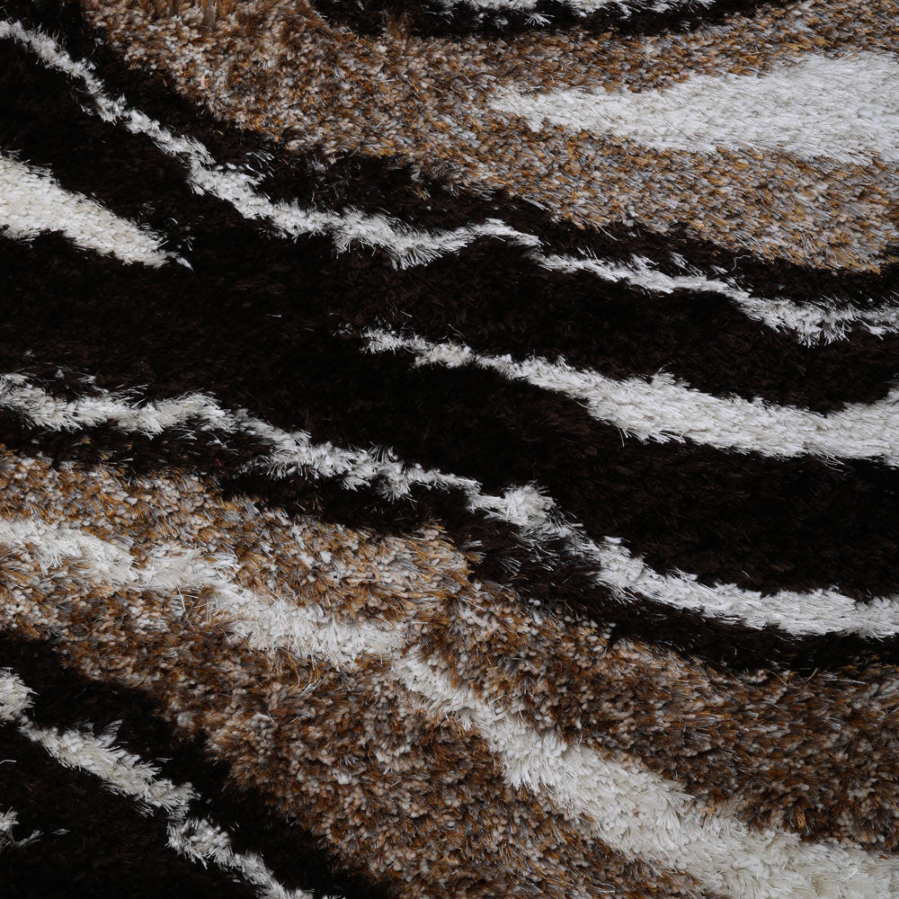 Hilo Hand Tufted Shag Polyester Area Rug