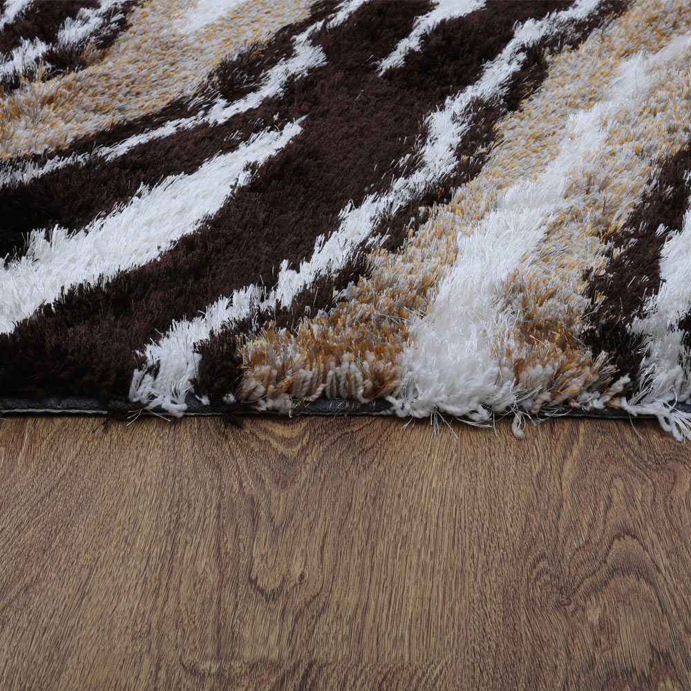 Hilo Hand Tufted Shag Polyester Area Rug