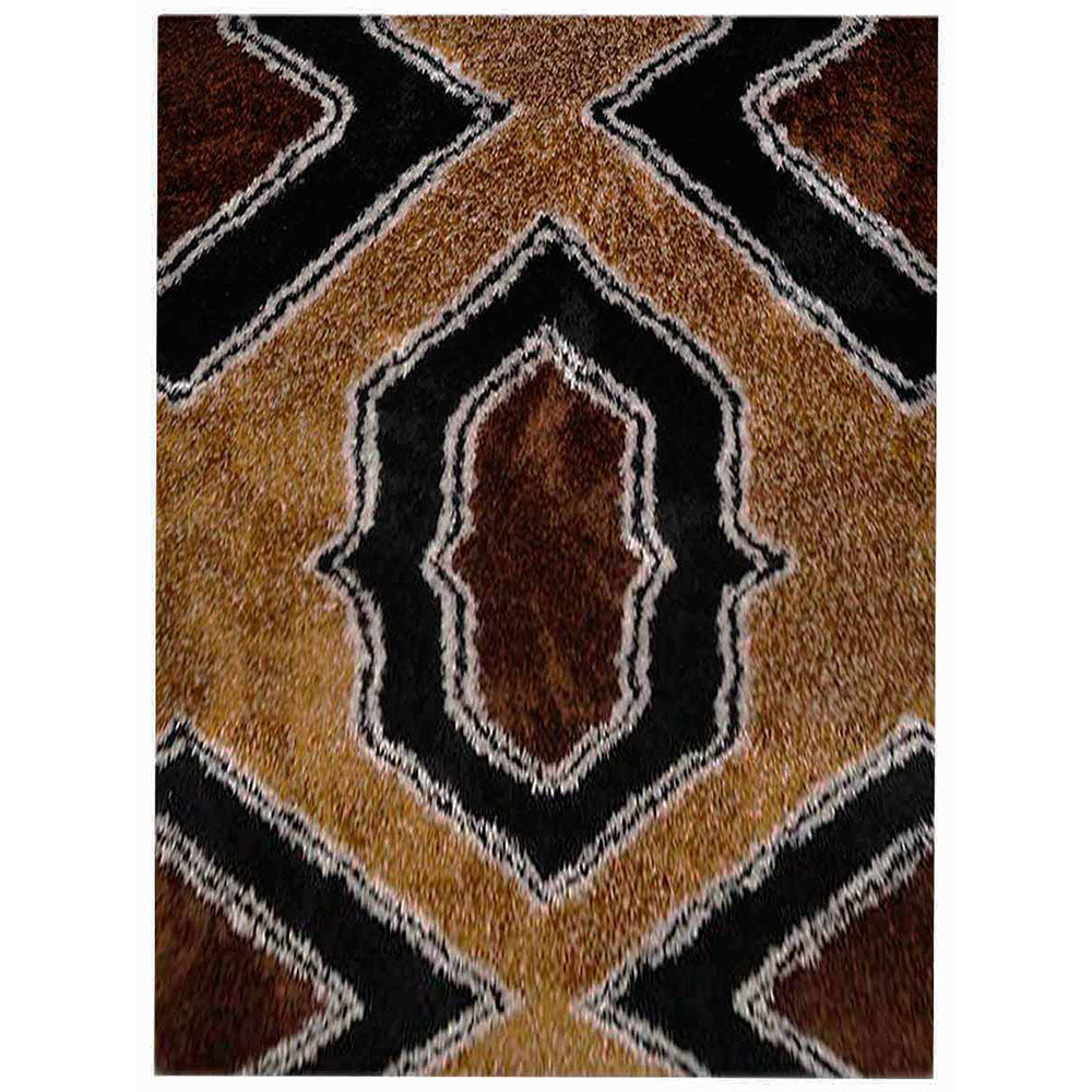 Desert Mosaic Hand Tufted Shag Rug