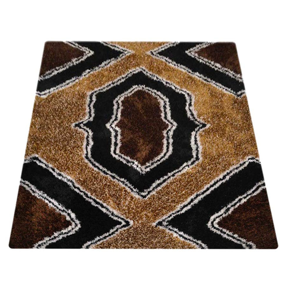 Desert Mosaic Hand Tufted Shag Rug