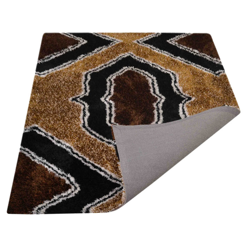 Desert Mosaic Hand Tufted Shag Rug