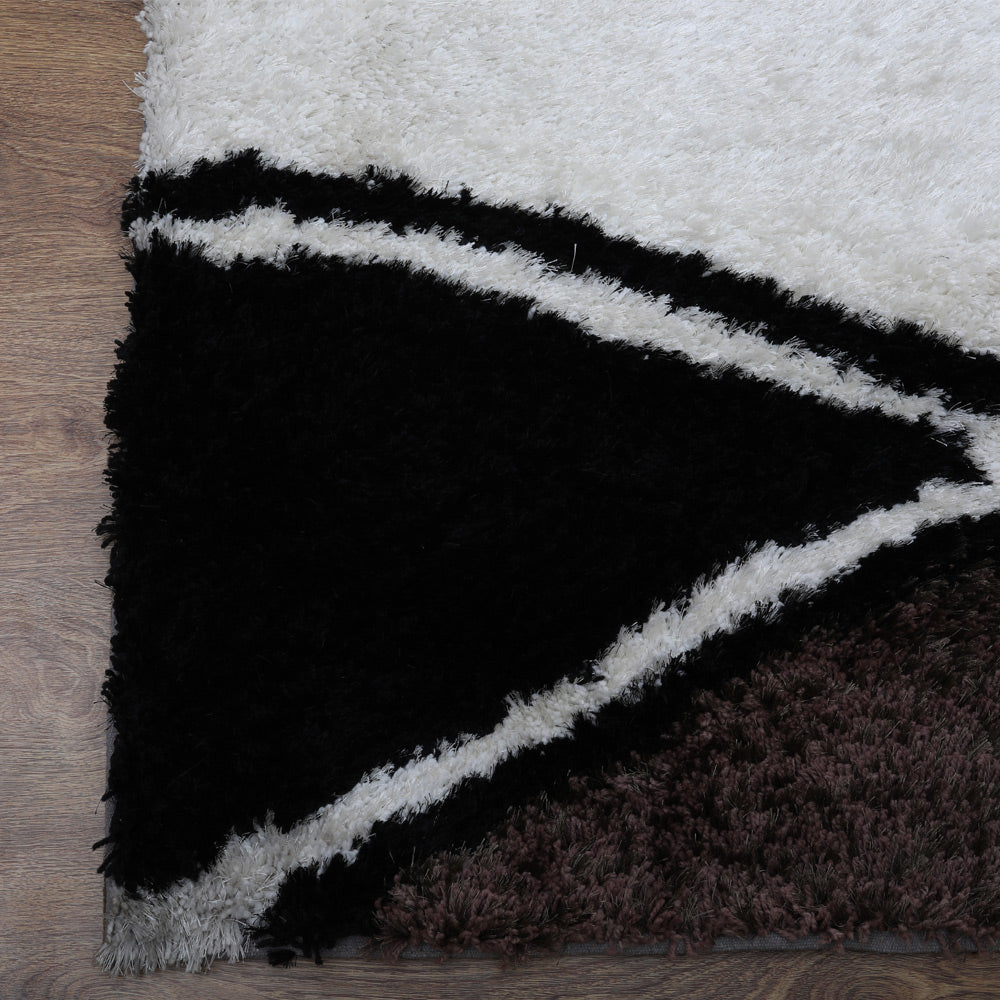 Waves Hand Tufted Shag Rug
