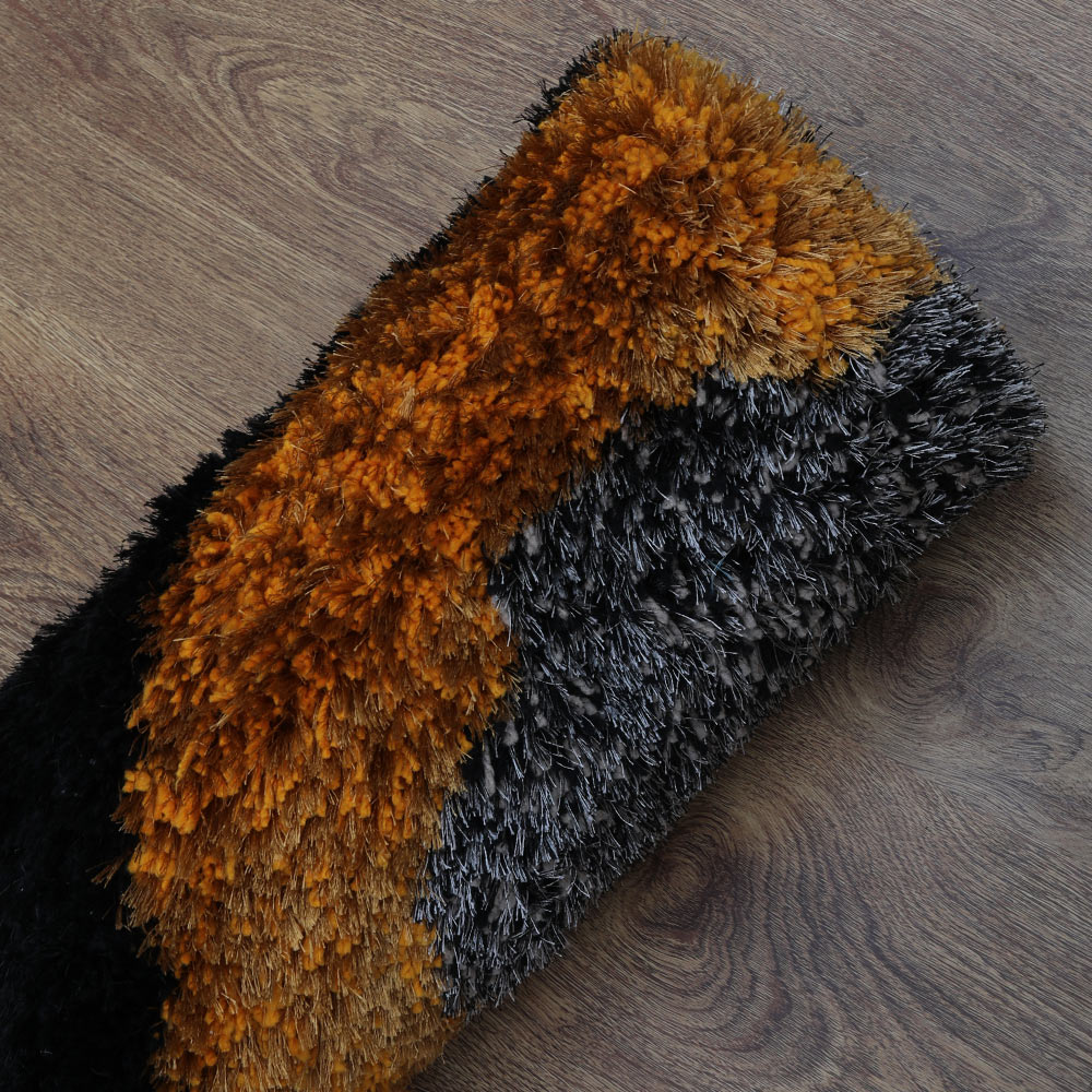 Flint Hand Tufted Shag Polyester Area Rug