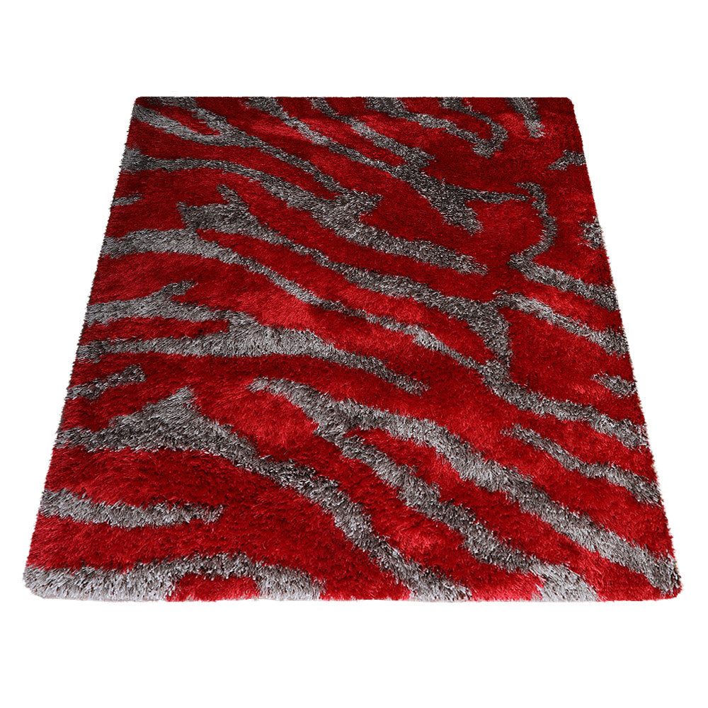 Ennis Hand Tufted Shag Polyester Area Rug