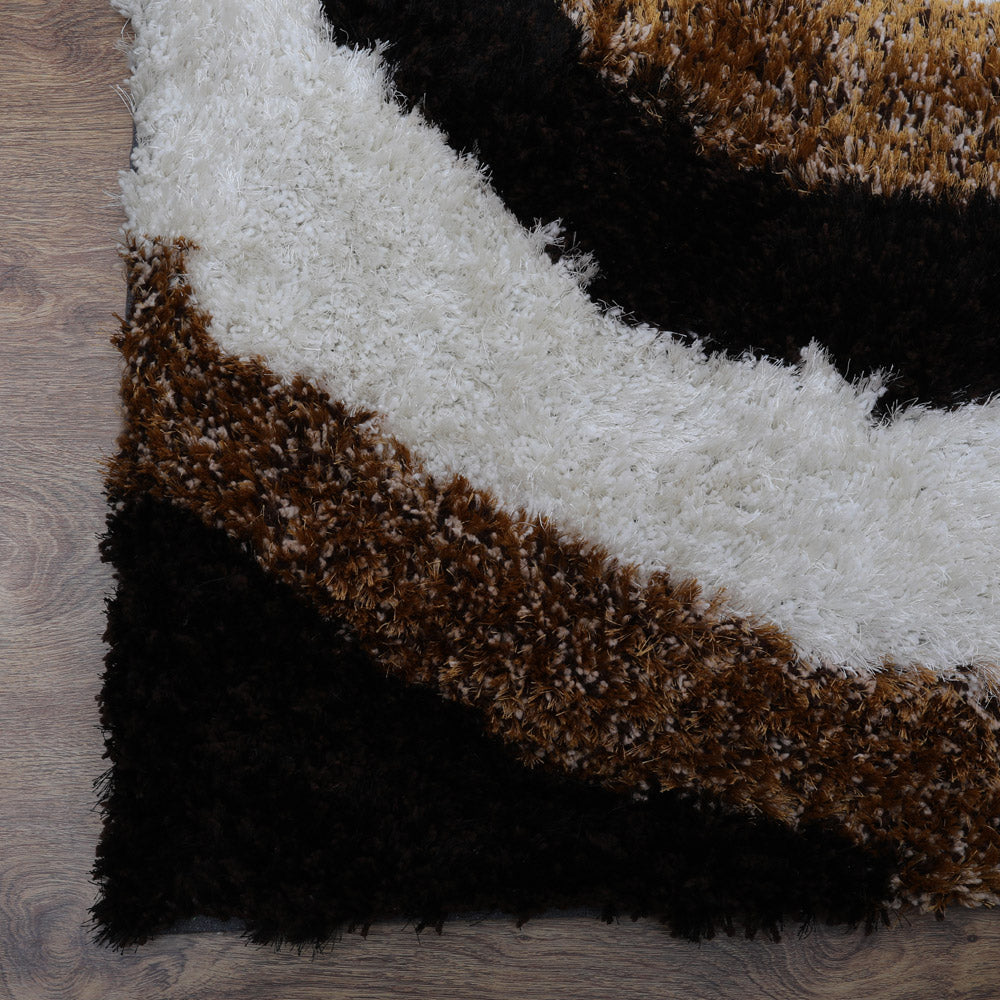 ConCen Hand Tufted Shag Polyester Rug