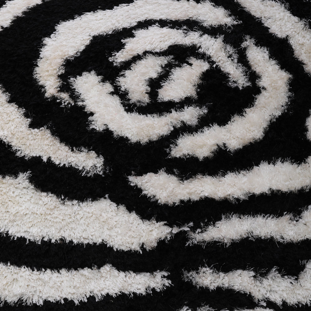 Whirl Hand Tufted Shag Rug