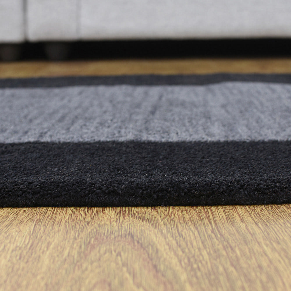 Frame Hand Tufted Wool Rug