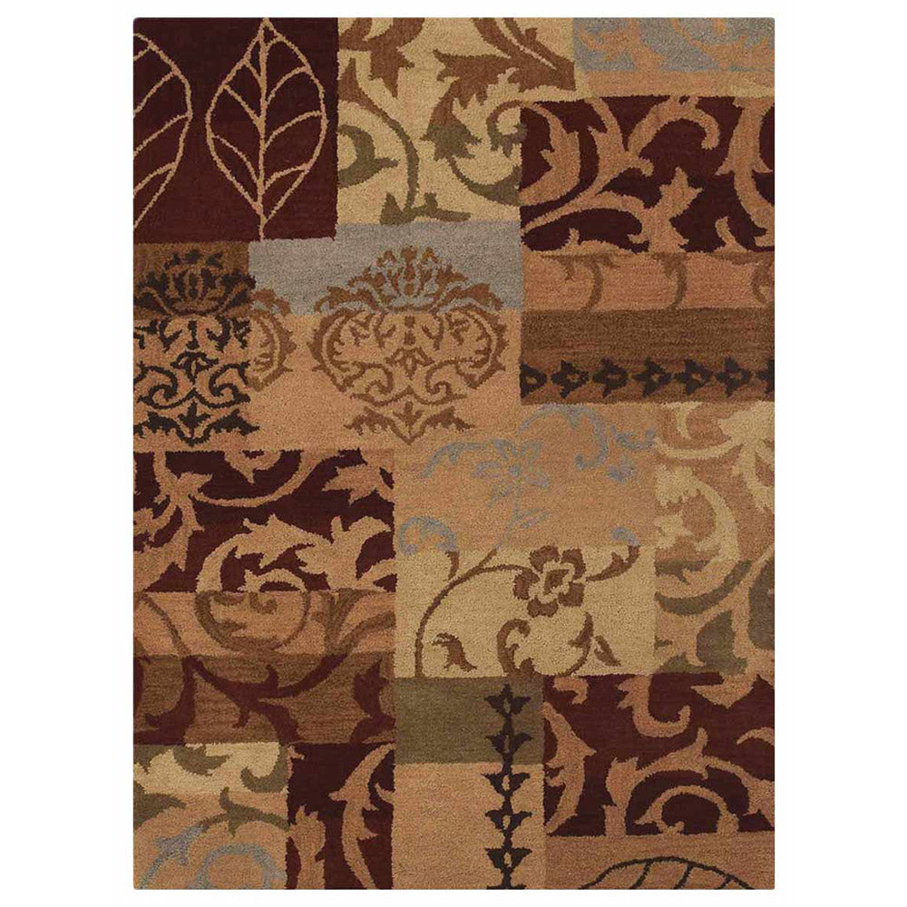 Prayan Hand Tufted Wool Area Rug