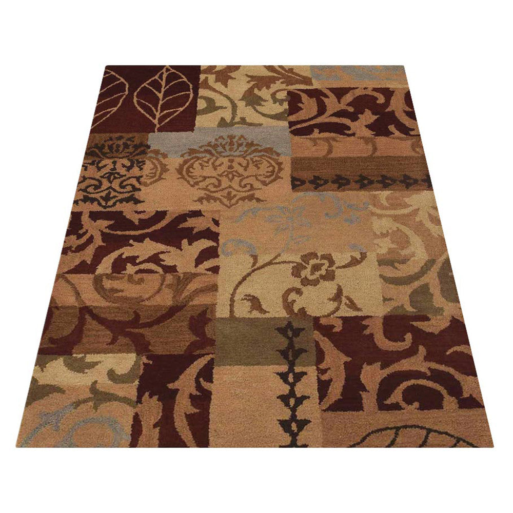 Prayan Hand Tufted Wool Area Rug