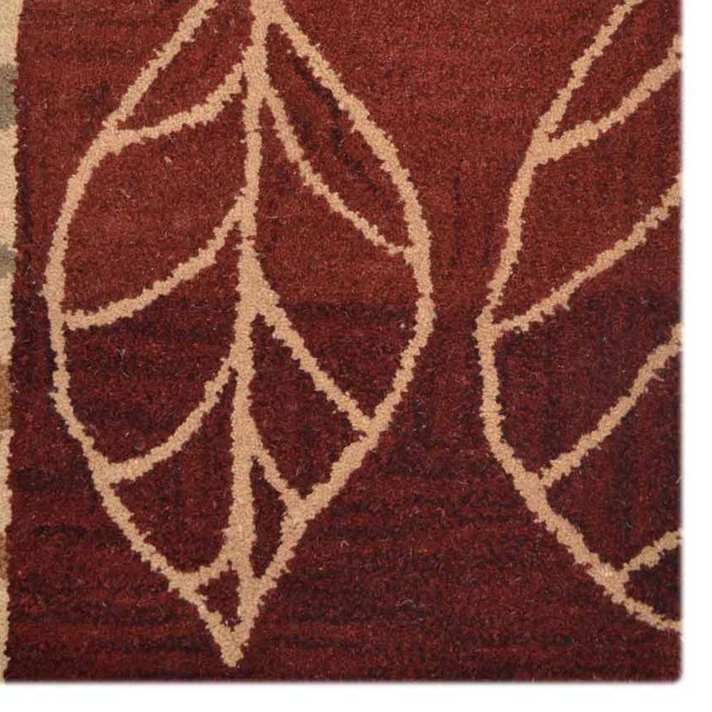 Prayan Hand Tufted Wool Area Rug