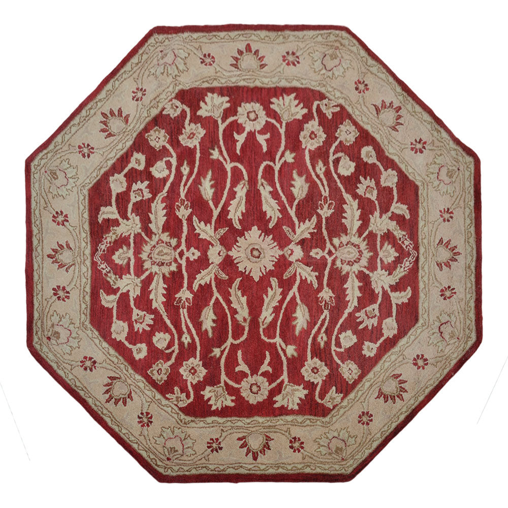 Raktima Hand Tufted Oriental Rug