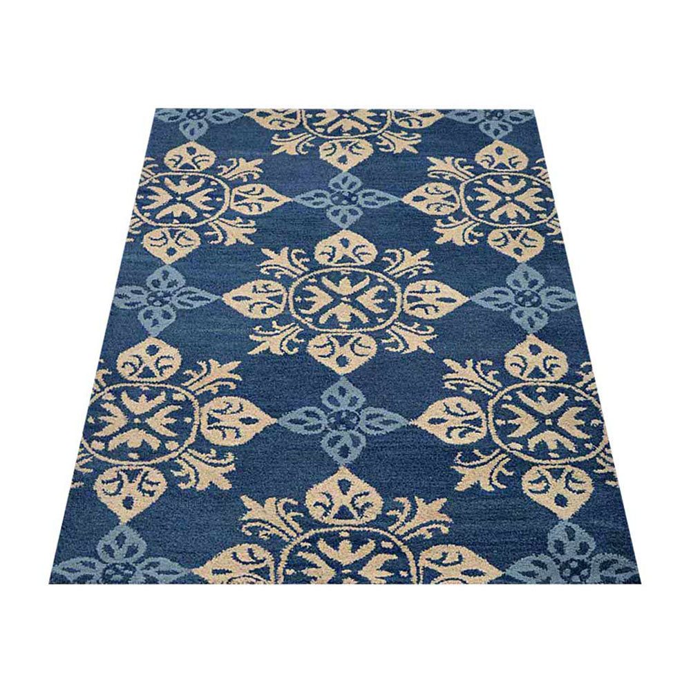 Chaitra Hand Tufted Wool Area Rug