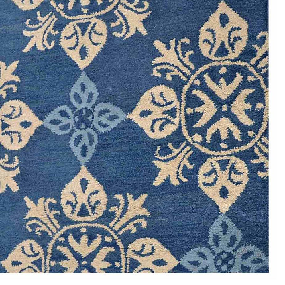 Chaitra Hand Tufted Wool Area Rug