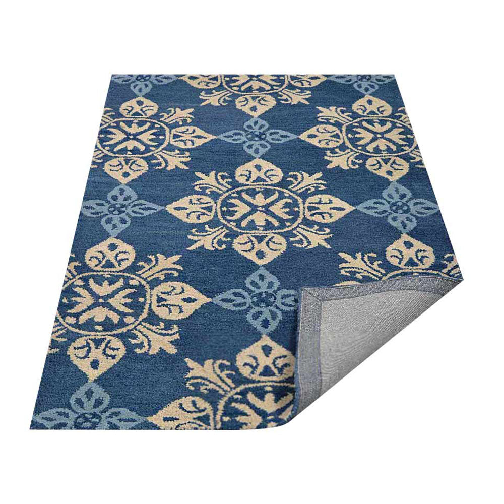 Chaitra Hand Tufted Wool Area Rug