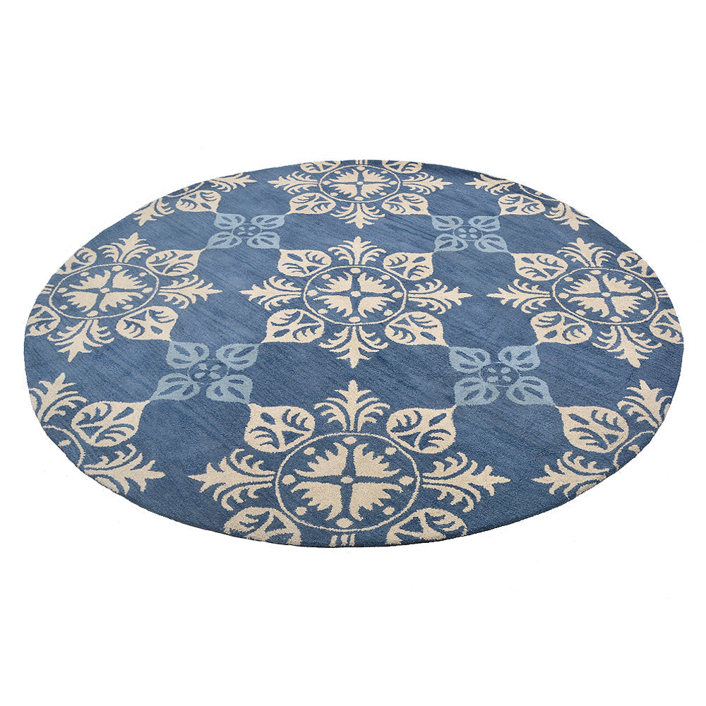 Chaitra Hand Tufted Wool Area Rug