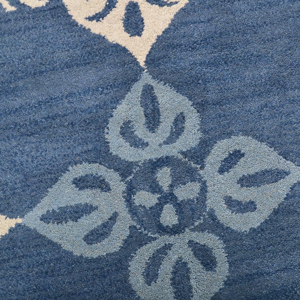 Chaitra Hand Tufted Wool Area Rug