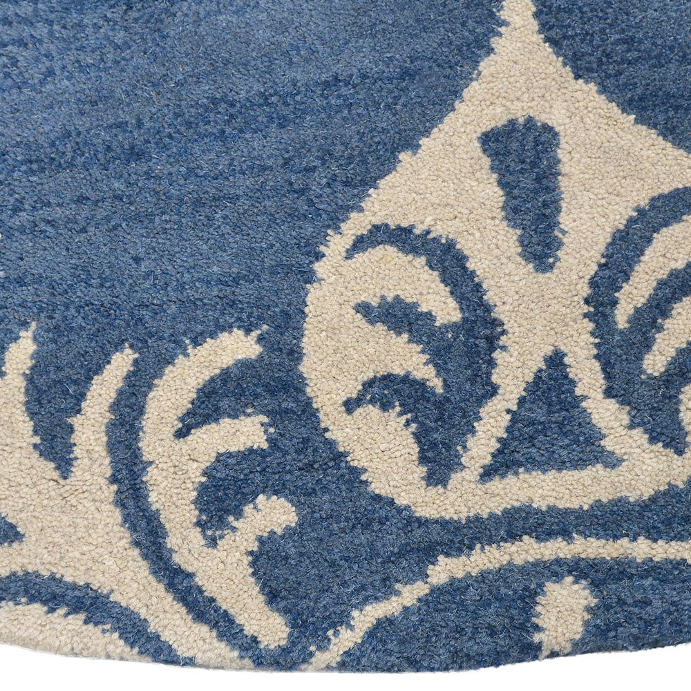 Chaitra Hand Tufted Wool Area Rug