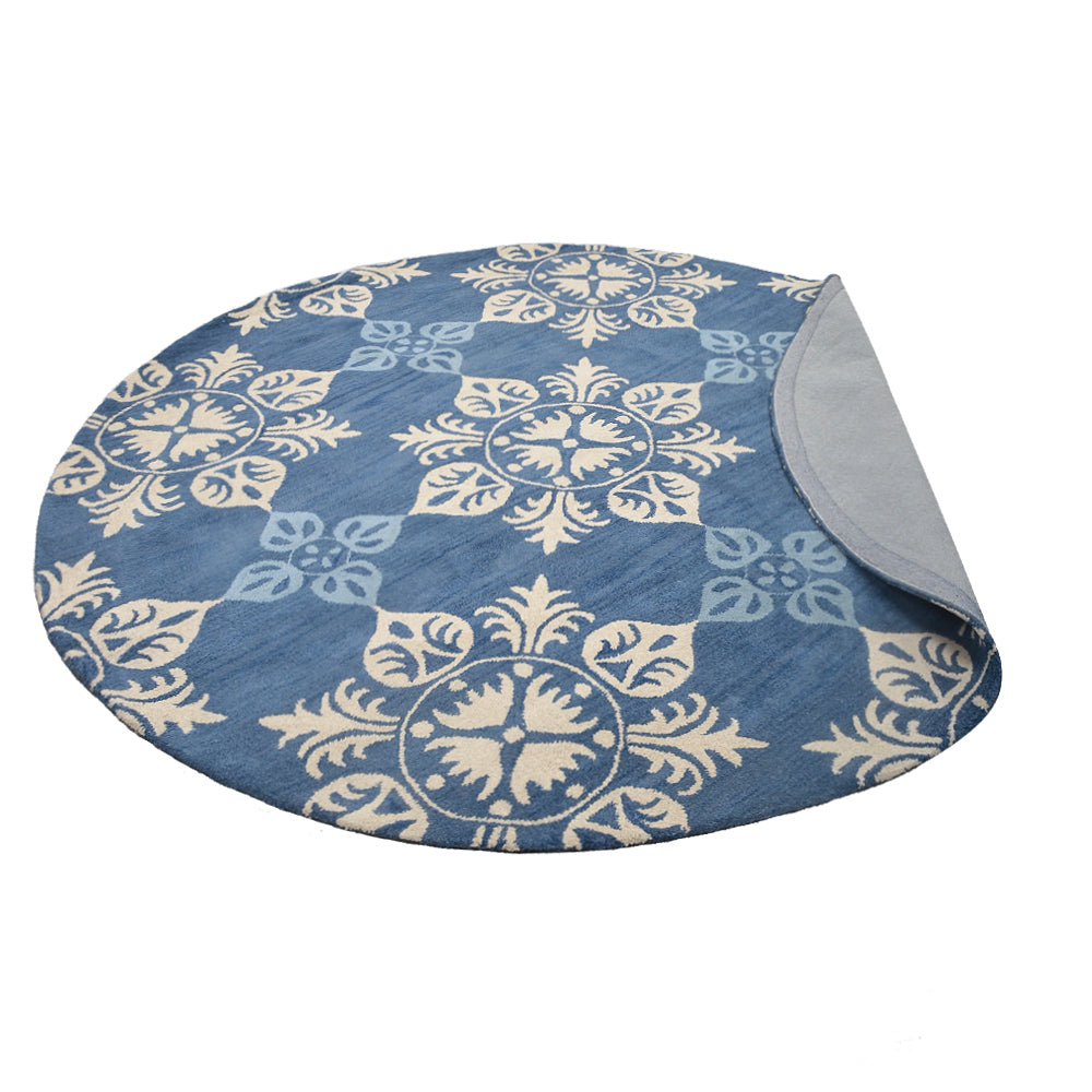 Chaitra Hand Tufted Wool Area Rug