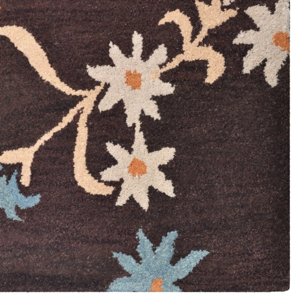 Yuvan Hand Tufted Wool Area Rug