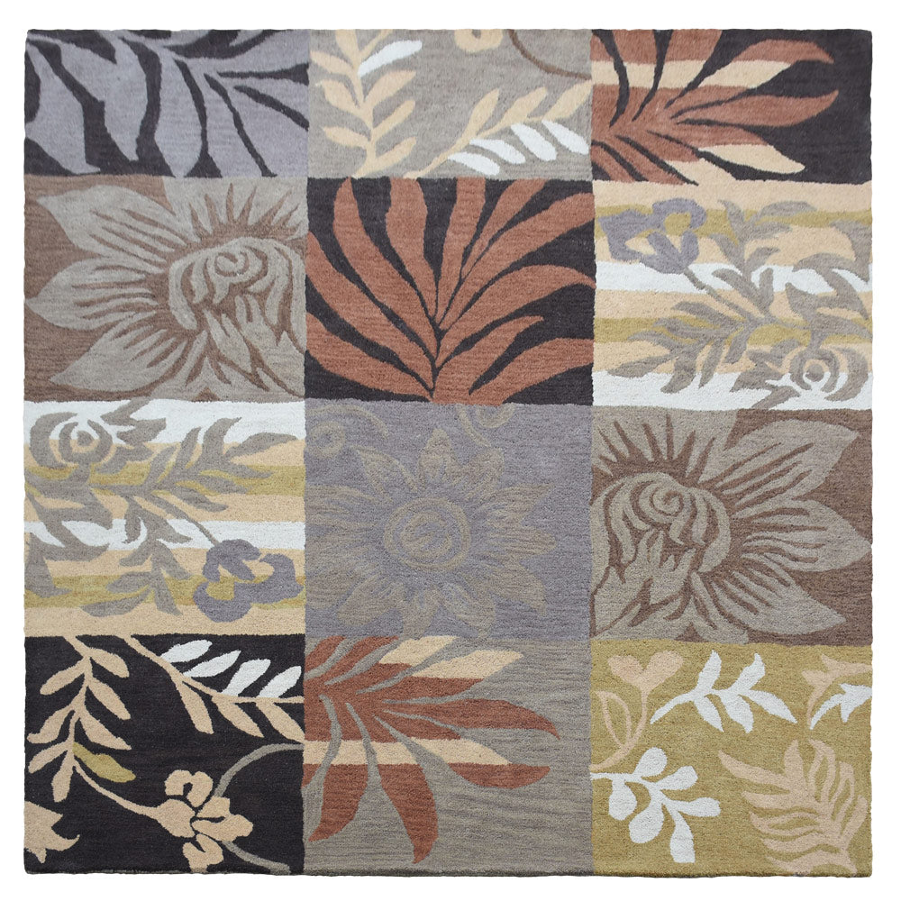 Wyrah Hand Tufted Wool Area Rug