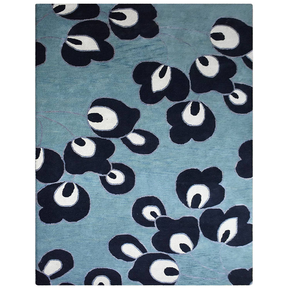 Rivan Hand Tufted Wool Area Rug