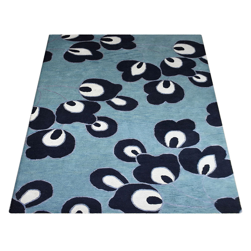 Rivan Hand Tufted Wool Area Rug