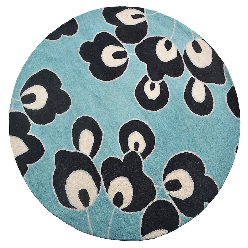 Rivan Hand Tufted Wool Area Rug