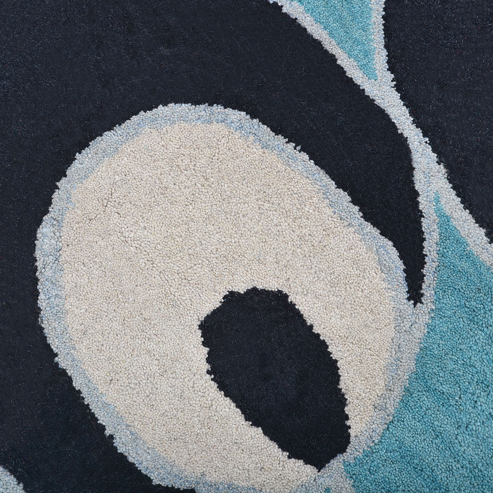 Rivan Hand Tufted Wool Area Rug
