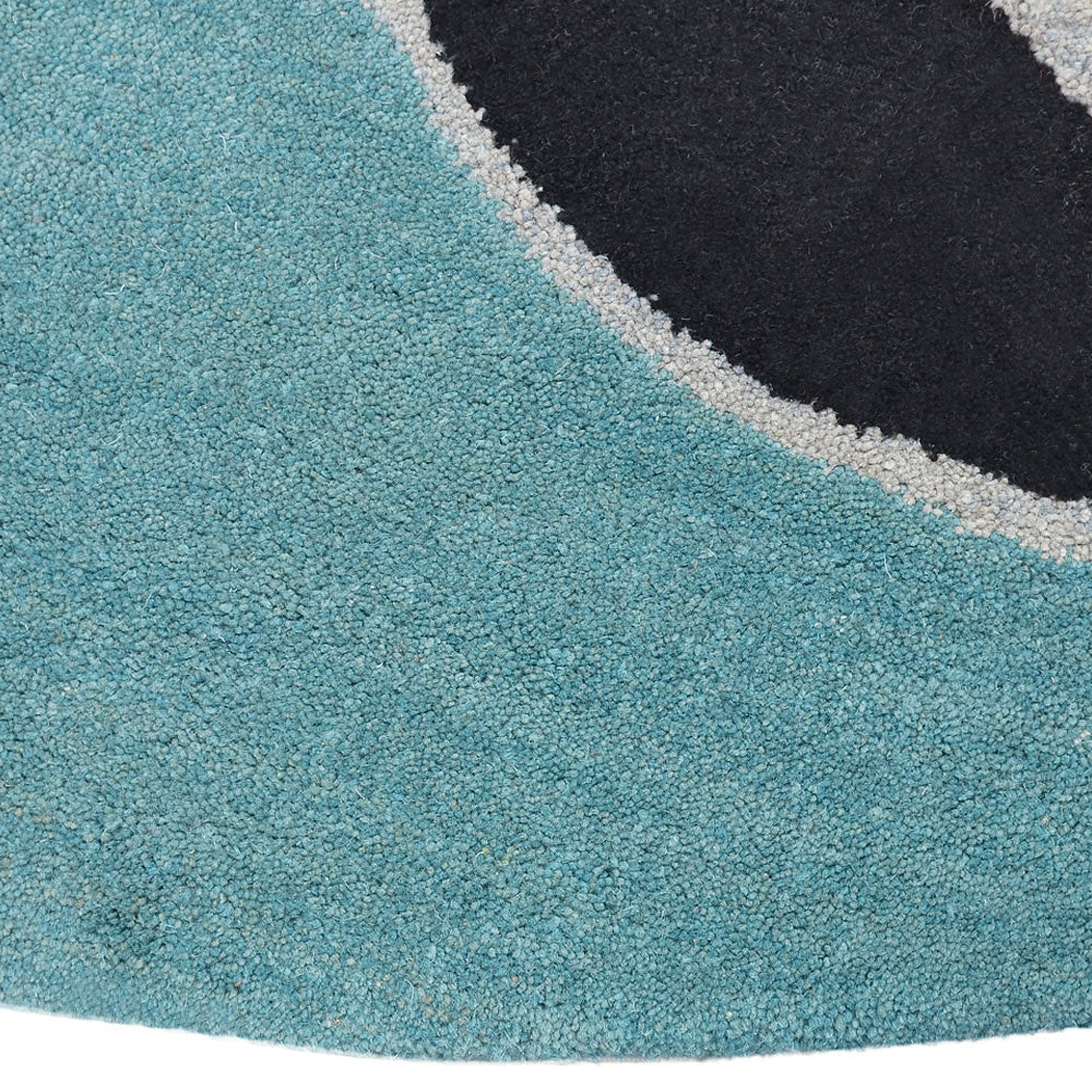 Rivan Hand Tufted Wool Area Rug