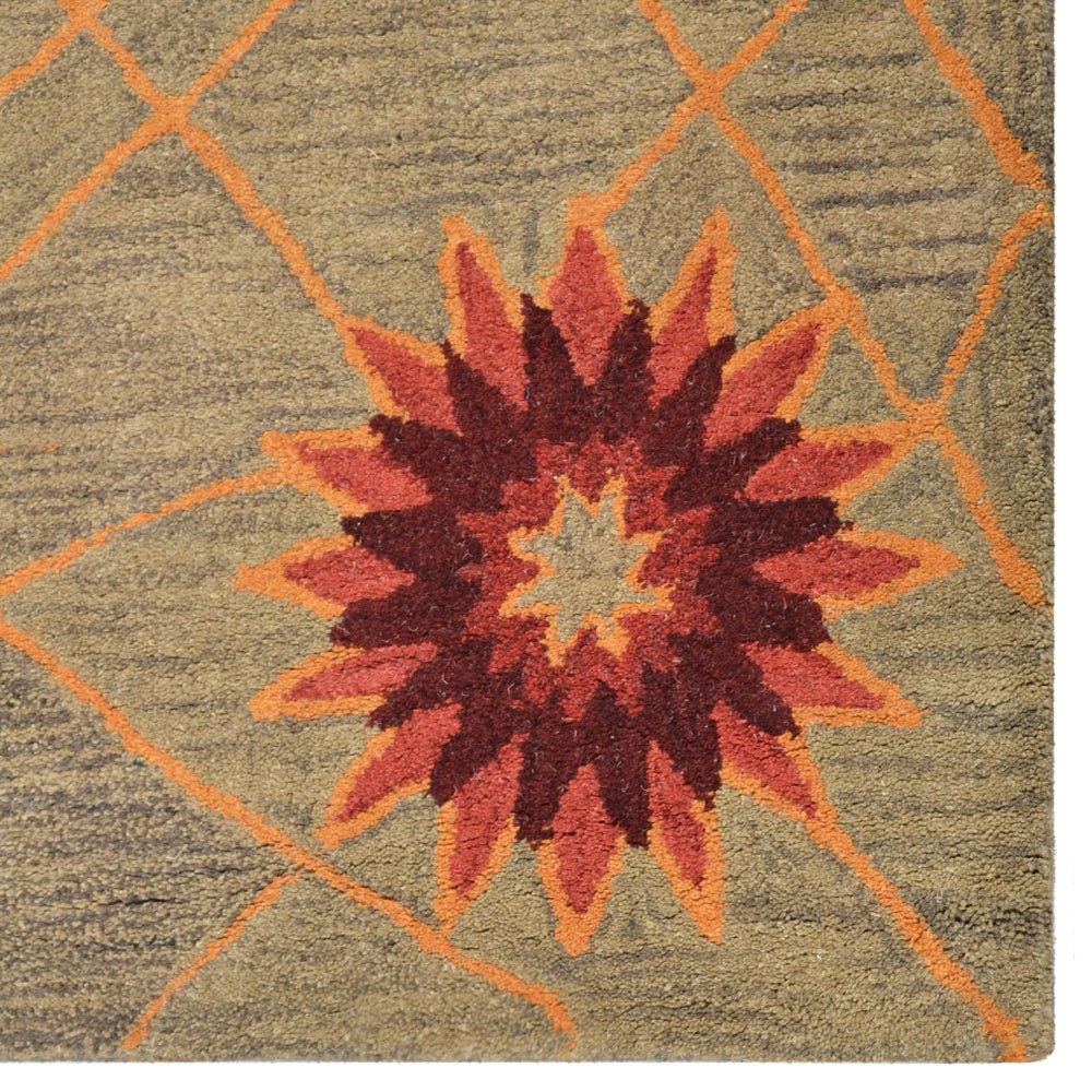 Pavak Hand Tufted Wool Area Rug